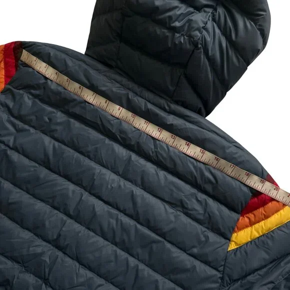 Marine Layer Banks Puffer Hoodie  sea Jacket Navy blue sz XL full zip pockets - Picture 6 of 12